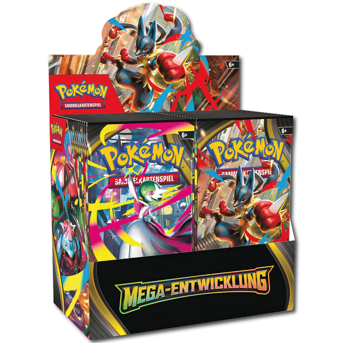 Mega-Entwicklung 36-Pack-Display (Deutsch)