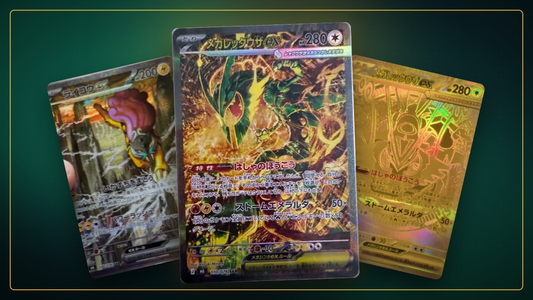 Storm Emerald Secret Rares: Mega-Rayquaza-ex SAR, Raikou-ex Full Art und Mega-Rayquaza-ex Gold