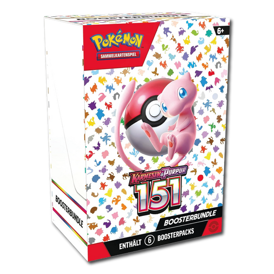 Karmesin & Purpur: 151 Boosterbundle (Deutsch)
