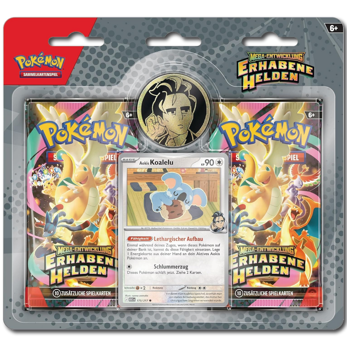 Mega-Entwicklung: Erhabene Helden Trainer 2-Pack Blister (Deutsch), Bild 2