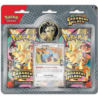 Mega-Entwicklung: Erhabene Helden Trainer 2-Pack Blister (Deutsch), Bild 2