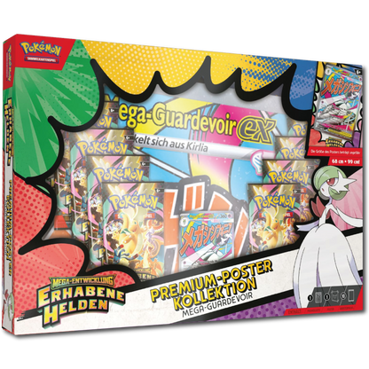 Mega-Entwicklung: Erhabene Helden Premium-Poster-Kollektion (Deutsch)