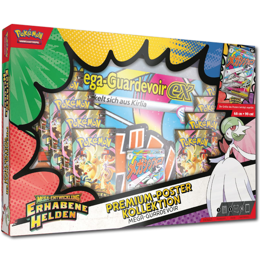 Mega-Entwicklung: Erhabene Helden Premium-Poster-Kollektion (Deutsch)
