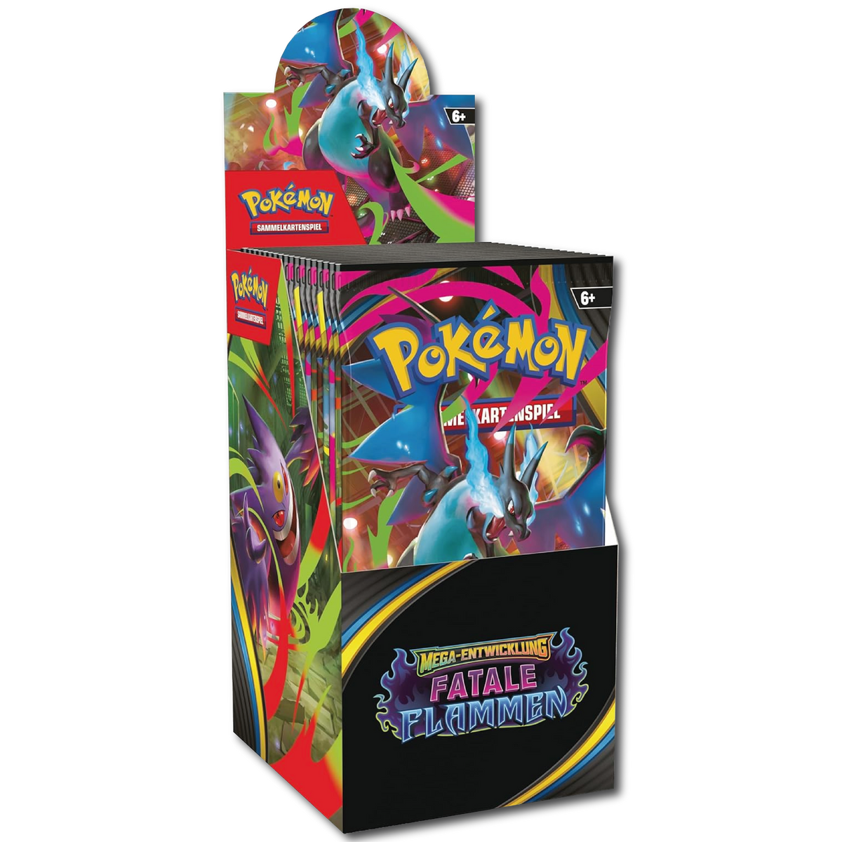 Mega-Entwicklung: Fatale Flammen 18-Pack-Display (Deutsch)