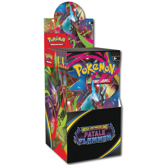 Mega-Entwicklung: Fatale Flammen 18-Pack-Display (Deutsch)