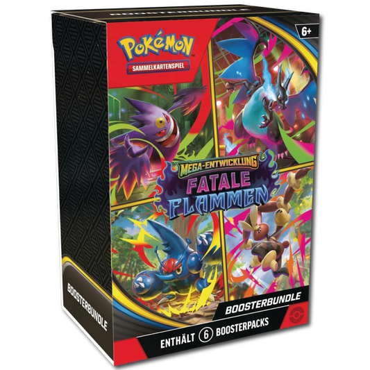 Mega-Entwicklung: Fatale Flammen Boosterbundle (Deutsch)