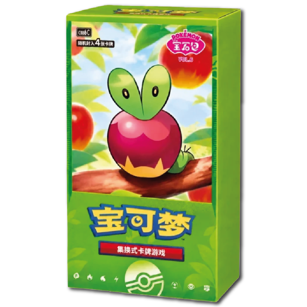 Pokémon Gem Pack Vol. 6 Booster Box (Chinesisch, CBB6C) original versiegelt