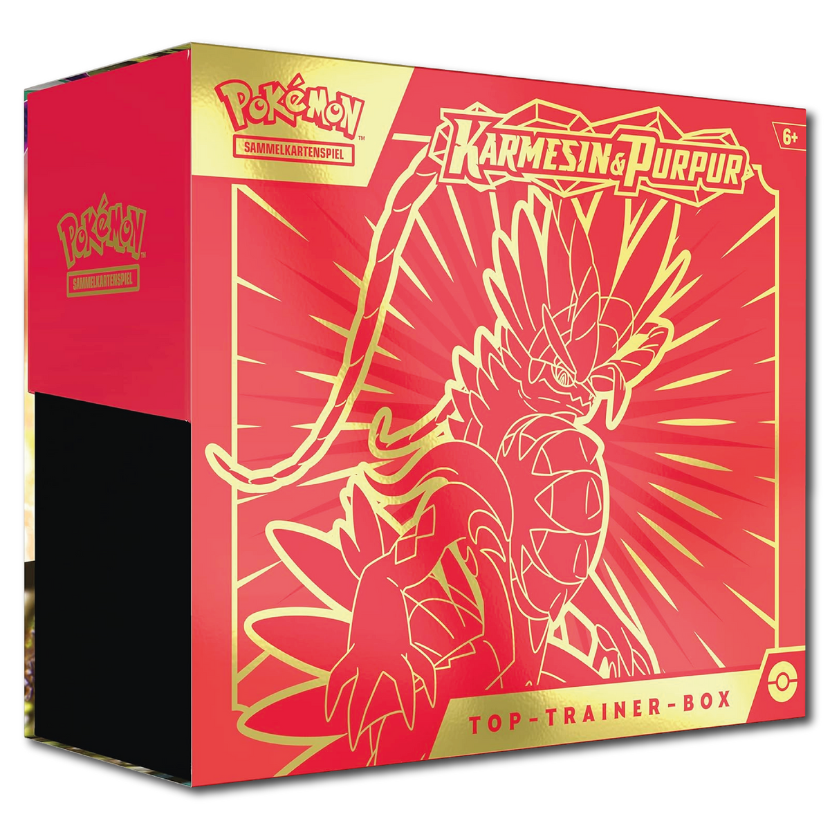 Karmesin & Purpur Top Trainer Box (Deutsch)