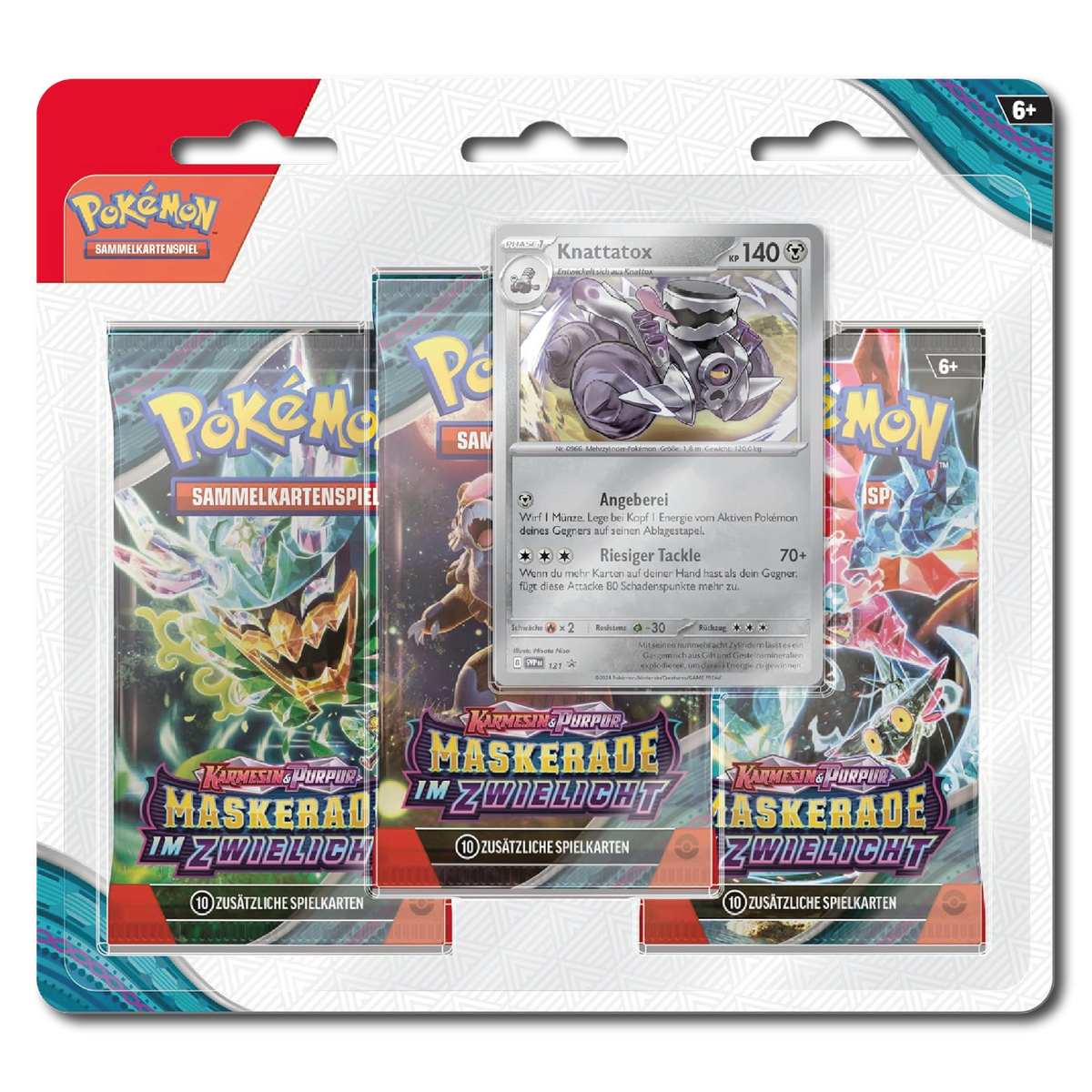 Karmesin & Purpur: Maskerade im Zwielicht 3-Pack Blister (Deutsch)
