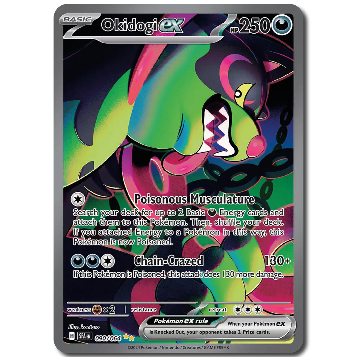 Boninu ex (SFA 090, Englisch) Pokémon Einzelkarte