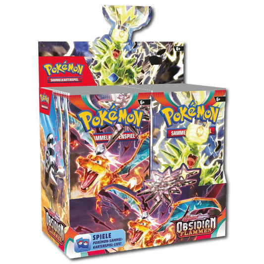 Karmesin & Purpur: Obsidianflammen 36-Pack-Display (Deutsch)