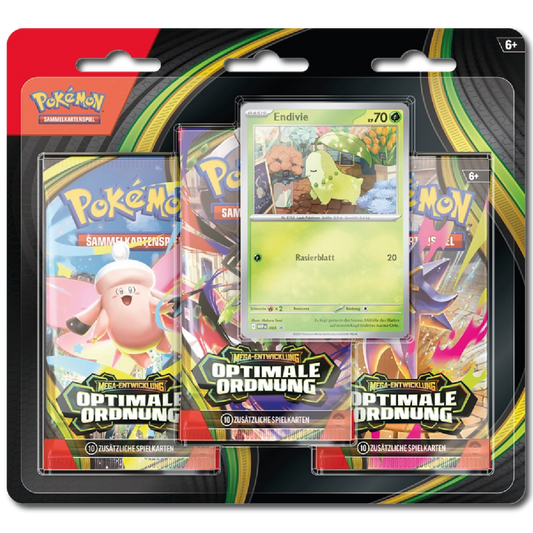 Mega-Entwicklung: Optimale Ordnung 3-Pack Blister (Deutsch)