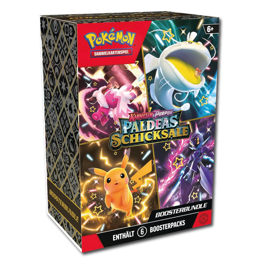 Karmesin & Purpur: Paldeas Schicksale Boosterbundle (Deutsch)