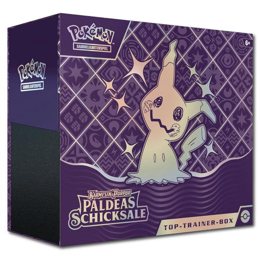 Karmesin & Purpur: Paldeas Schicksale Top Trainer Box (Deutsch)