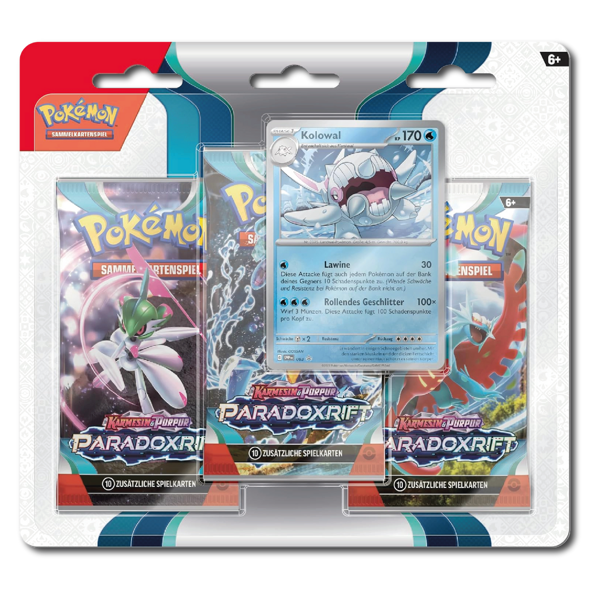 Karmesin & Purpur: Paradoxrift 3-Pack Blister (Deutsch), Bild 2