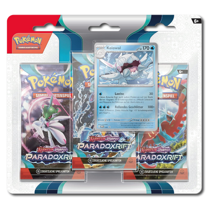 Karmesin & Purpur: Paradoxrift 3-Pack Blister (Deutsch), Bild 2
