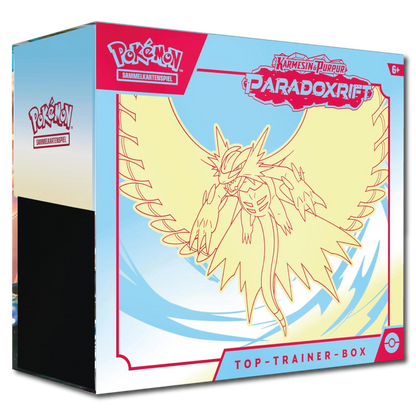 Karmesin & Purpur: Paradoxrift Top Trainer Box (Deutsch)