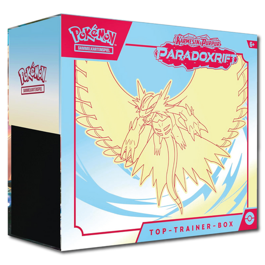 Karmesin & Purpur: Paradoxrift Top Trainer Box (Deutsch)
