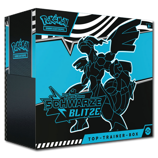 Karmesin & Purpur: Schwarze Blitze Top Trainer Box (Deutsch)
