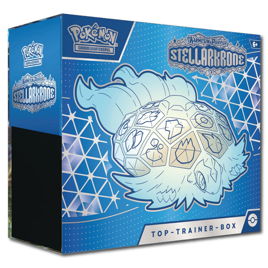 Karmesin & Purpur: Stellarkrone Top Trainer Box (Deutsch)