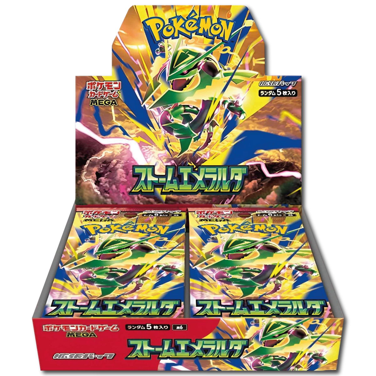Storm Emerald (M6) Booster Display Japanisch, 30 Booster, Vorbestellung