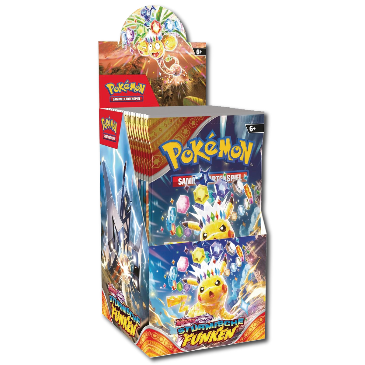 Karmesin & Purpur: Stürmische Funken 18-Pack-Display (Deutsch)