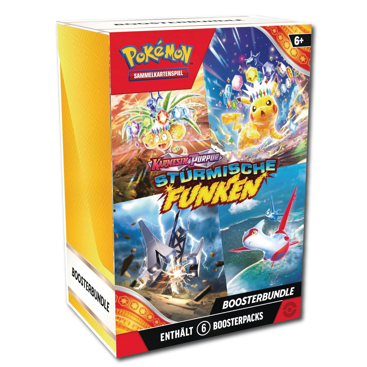 Karmesin & Purpur: Stürmische Funken Boosterbundle (Deutsch)