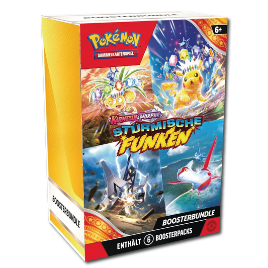 Karmesin & Purpur: Stürmische Funken Boosterbundle (Deutsch)