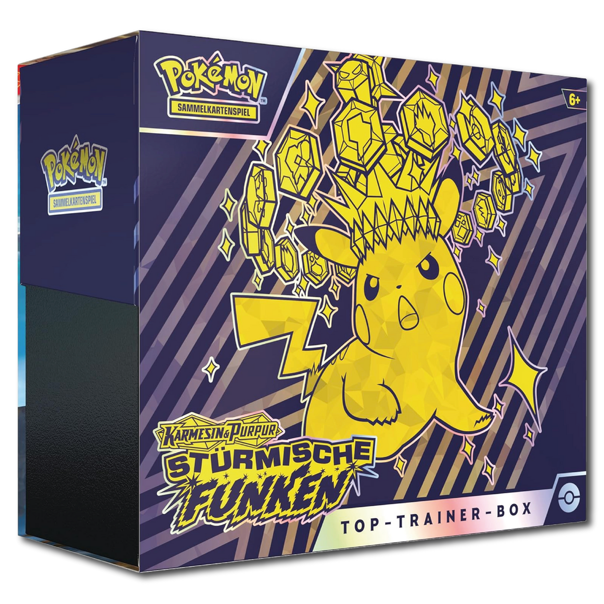 Karmesin & Purpur: Stürmische Funken Top Trainer Box (Deutsch)