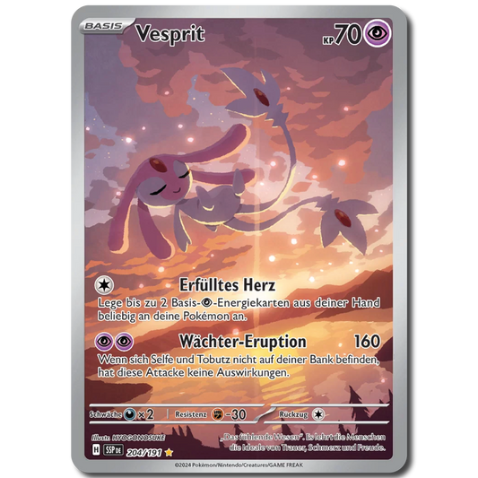 Vesprit (SSP 204, Deutsch) Pokémon Einzelkarte