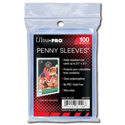 Ultra Pro Soft Sleeves, 100 Kartenhüllen transparent